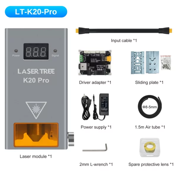 ماژول لیزر 160 وات- مدل جدید - K20 Pro