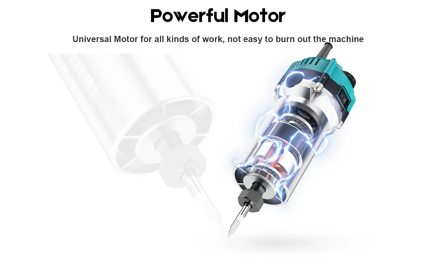 اسپیندل 800 وات - 30000 RPM